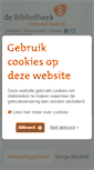 Mobile Screenshot of bibliotheekijmondnoord.nl